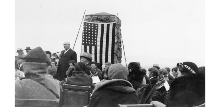 Rockwell Station Monument Erection 768x375