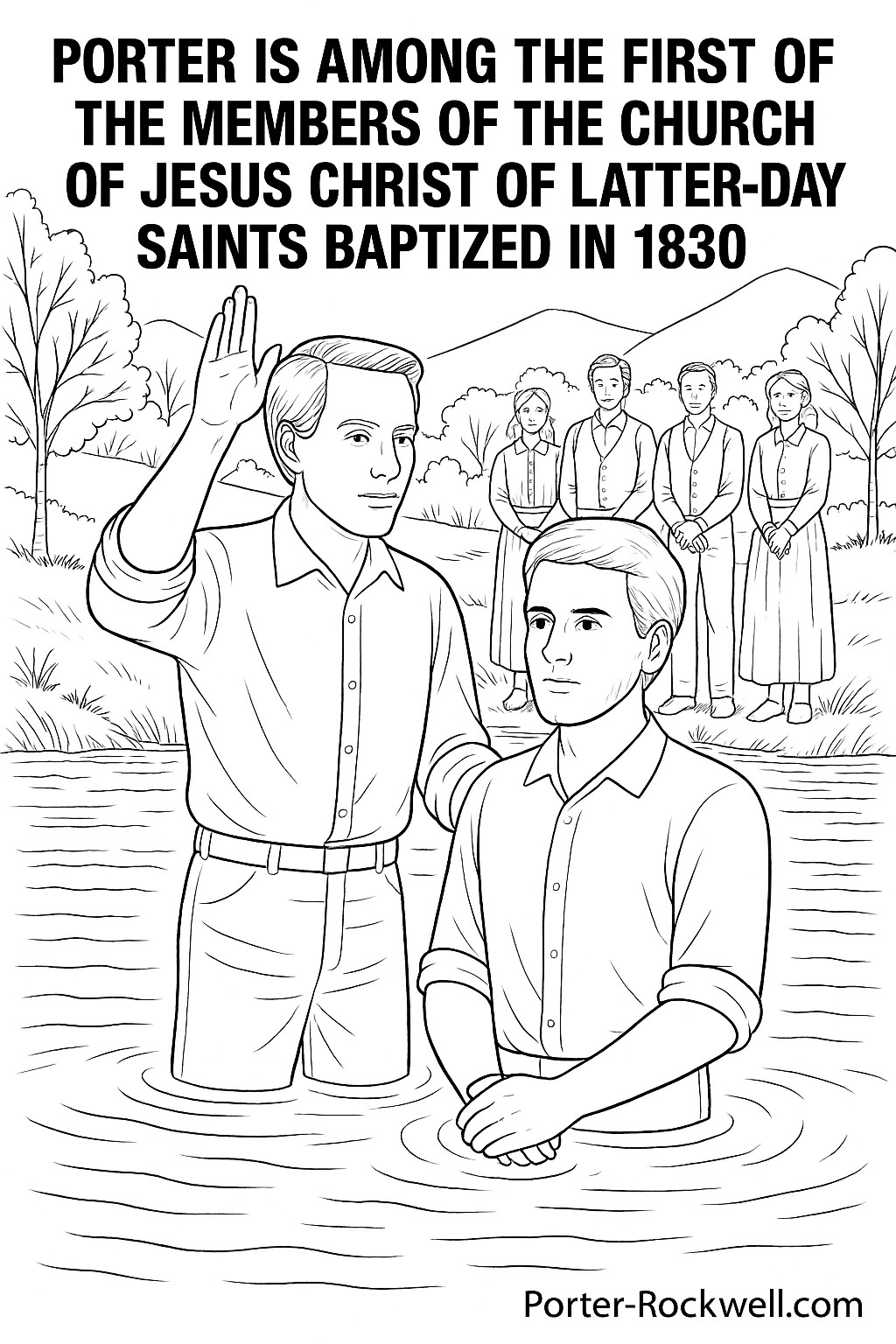 Porter Rockwell Baptism